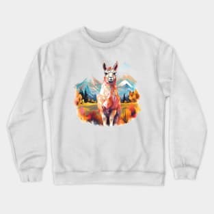 Lama Lover Crewneck Sweatshirt